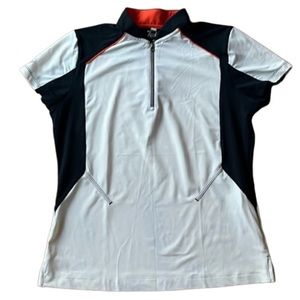 WOMEN’S TAIL PERFORMANCE JERSEY TOP GOLF TENNIS ACTIVEWEAR 1/4 ZIP SIZE: SMALL
